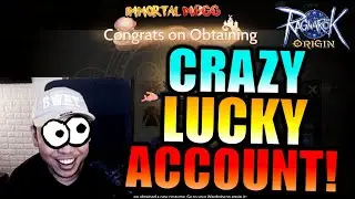 THIS ACCOUNT IS SO LUCKY!! - RAGNAROK ORIGIN
