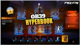 Free Fire OB39 Update HYPER BOOK All Rewards | Free Fire New event | FF New Event