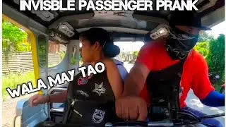 invisible passenger PRANK