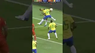 2018 World Cup Quarterfinal - Brazil vs Belgium Highlightsᴴᴰ #Shorts
