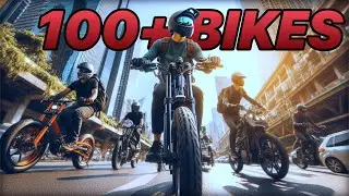 When a SurRon Joins a Bike Rideout!