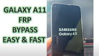 Galaxy A11 Android 10 FRP Removal Made Simple