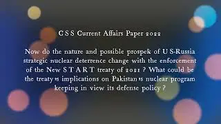 US-Russia strategic nuclear deterrence | CSS | 2022