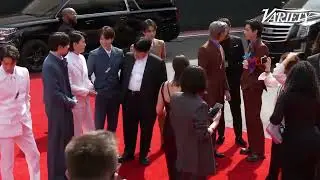 BTS 🤩😻 cuando llega para los premios