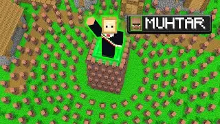 KÖYLÜLERİN MUHTARI OLDUM! - Minecraft