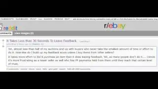 eBay Feedback - How To Get Buyers To Leave You Feedback