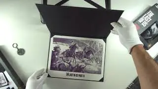 #unboxing THE ART OF: THE LAST OF US PART 2 - Deluxe Art Book Unboxing 4K