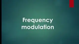 Frequency modulation FM  , Modulation index, frequency deviation