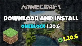 How to download and install one block in minecraft 1.20.6