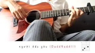 Kiếp rong buồn (愛相隨) - chuyển soạn guitar solo (fingerstyle): Vũ Đức Hiển - Hướng dẫn hợp âm