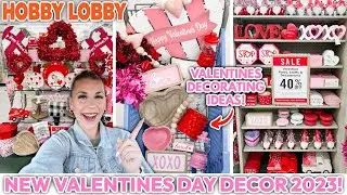 *BRAND NEW* HOBBY LOBBY VALENTINES DAY DECOR 2023 💕 | Valentines Day Decorating Ideas + Shop With Me