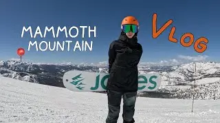 Поездка на Mammoth 🦣 Ski Resort, катаемся на сноубордах