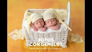 Curso Fotografía Newborn con Gemelos ✅ Curso de fotografía newborn online | Poses NewBorn