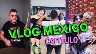 Vlog tour México - Capítulo 1 - Grabé con Kross de Pxndx y tocamos en el metro