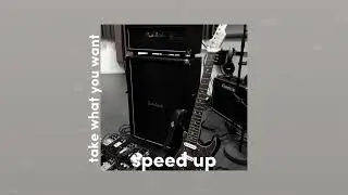 post malone - take what you want | speed up
