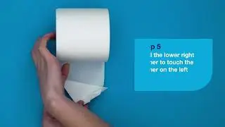 Оригами из туалетной бумаги Tork