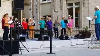 HAVE A NICE DAY (Lorentz Maierhofer) Cour de l'Hôtel de Ville LYON