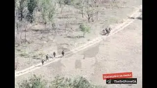 АТО, ООС. Подрыв группы боевиков ВСН.