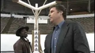 Will Ferrell and Andre 3000 show basketball skills