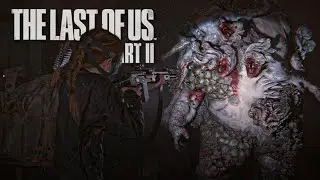 The Last of Us Part II | Abby Fight Rat King Monster (Grounded Difficulty)