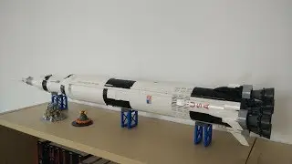 LEGO 21309 NASA Apollo Saturn V Rocket (Time Lapse)