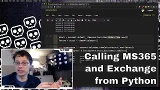 Calling MS365 or Exchange from Python - Exchange lib. And Big Screen Integrations - API Mashup!
