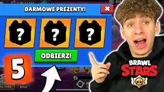 SZYBKO TO JEDYNA TAKA OKAZJA!🤯 ODBIERZ 5 DARMOWYCH PREZENTÓW w BRAWL STARS!✅