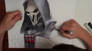 REAPER SPEED DRAWING (REAPER: OVERWATCH) - JAMES HULL