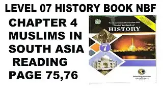Grade 7 History Unit No 4 Muslims In South Asia Reading Page 75,76 - Lodhi Dynasty - Sayyad Dynasty