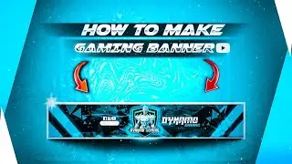 How to make a professional banner for gaming channel || how to make gaming banner on android