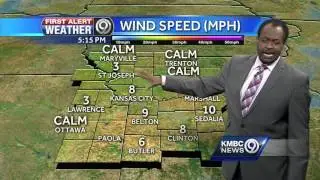 Severe storms possible to end your weekend