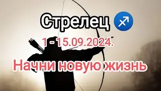 СТРЕЛЕЦ✨ 1 - 15.09.2024. Тароскоп