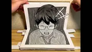 Japanese manga artist use notebook to make short comic go viral in Japan