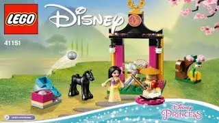 LEGO Disney Princess 2018 MULAN'S TRAINING DAY 41151 Лего Принцессы Дисней Учебный день Мулан