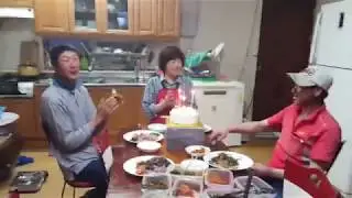 Мой день рождения в Ю.Корее (my happy birthday on South Korea)