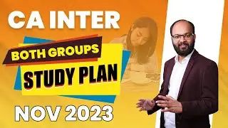 CA Inter Both Groups Study Plan Sep 2024 | How to Prepare CA Inter Both Groups | CA Inter Study Tips
