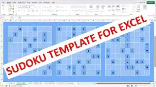 Load A Sudoku Template In Excel
