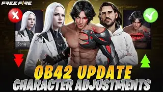 OB42 UPDATE CHARACTER ADJUSTMENTS | 01 NOVEMBER NEW UPDATE FREE FIRE | FF NEW UPDATE | FREE FIRE