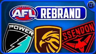 Rebranding the AFL - Port Adelaide, Essendon, Hawthorn