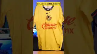 ¡YA ESTAN AQUI!🤩 NUEVAS Jerseys del CLUB AMERICA🟡🔵 2024/2025🦅 #shorts