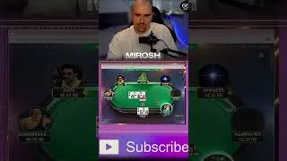 финалка 109$, искусство убеждения #shorts #mirosh #poker #shortvideo #highlights  #pokeronline #gg