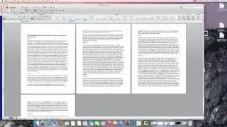 Table of Contents Word 2011 Mac