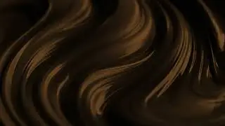 Brown Liquid Wavy Background Animation Black Screen Title Animation