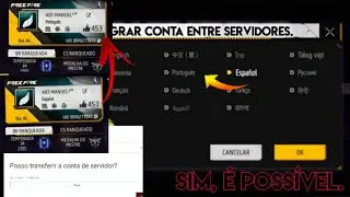How to migrate your Free Fire account from one server to another: e.g., from Latin America to Bra...