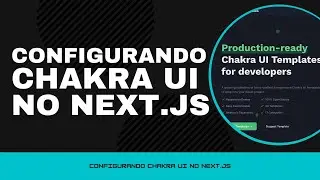 Configurando Chakra UI no Next.JS