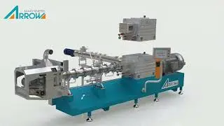 AHT62 Series Twin Screw Extruder /extrusion equipment