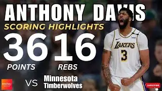 Anthony Davis Highlights vs Timberwolves 10/22/24