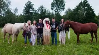 Backstage sesji zdjęciowej w Lucky 5 Ranch