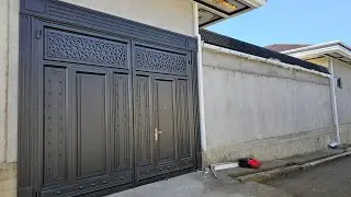 ISLOM USTA UZ☎️ 91 145 70 22 #TOJIKISTON O'RNATILDI 2 QAVATLI DARVOZA BIR KV 100$ # #DARVOZA#2024