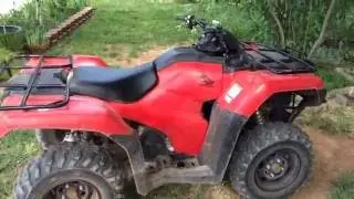 Vid #30 - 500 miles/6 months REPORT! 2016 Honda Rancher 420 4X4 DCT EPS